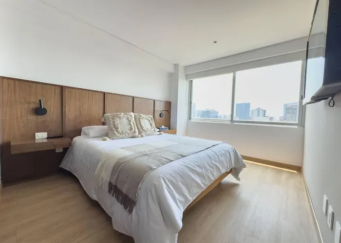 Roma Norte - 2br Vista Cdmx - Walk Score 100 *